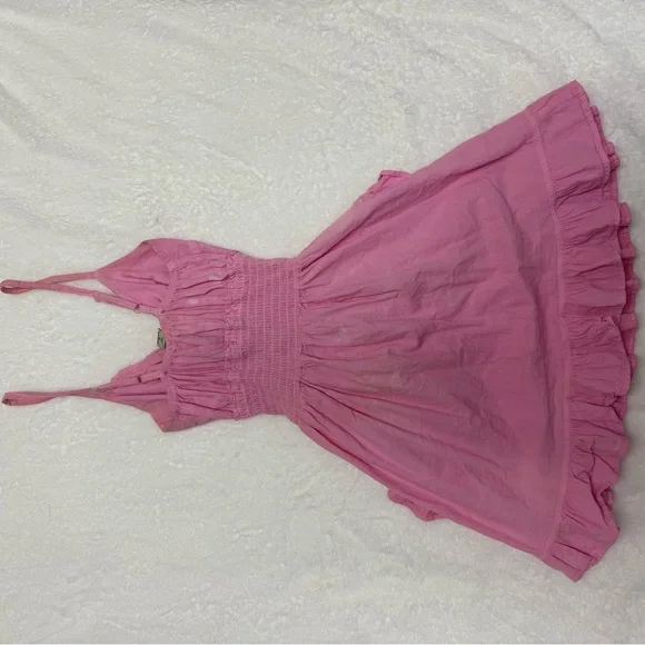Pink Ruffled Sundress - Picture 2 of 3